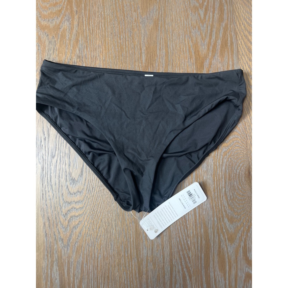 CRZYOGA Bikini Bottoms Black Swimwear L